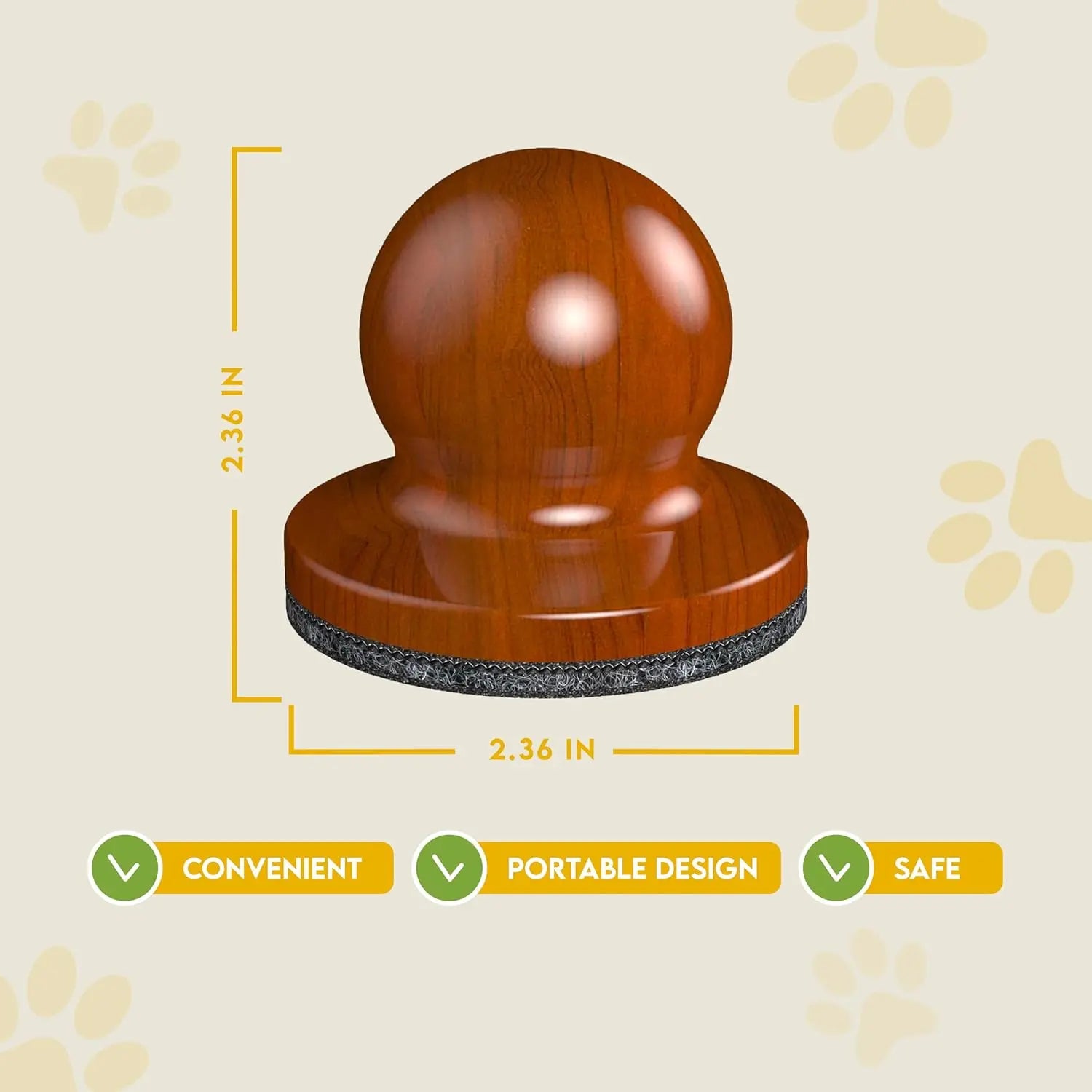 Dog Nail File & Cat Nail File Board - Stress-Free Grooming with 3 Replaceable Sheets, Comfortable Wooden Handle, Perfect for Dogs & Cats, Easy Nail Smoothing